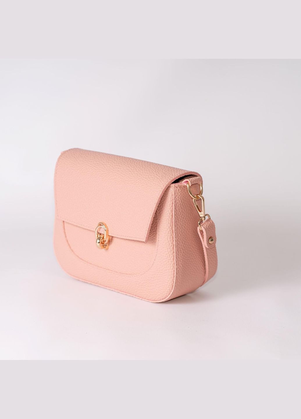 Сумка женская Кросс боди функциональная розовая из экокожи NIUNIU (340239642)