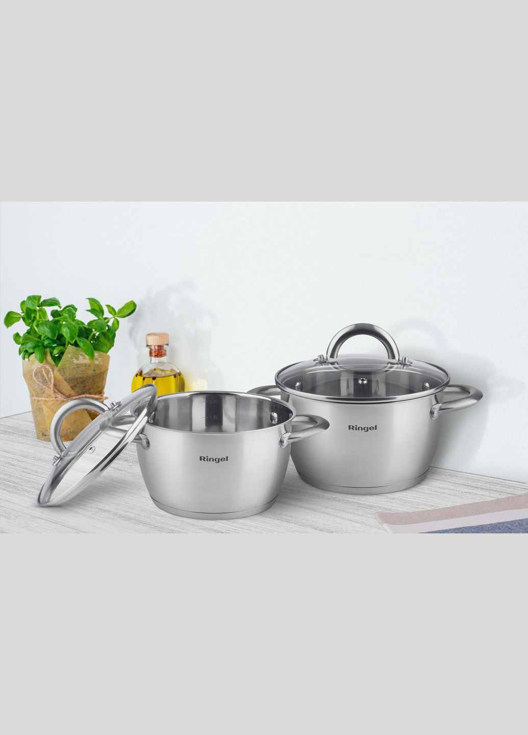 Каструля Bonn (2.6 л) 18 см (6355910) Ringel (314749240)