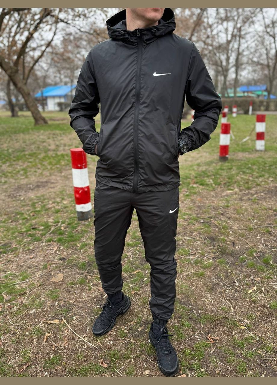 Костюм плащевка - черный No Brand (317189304)