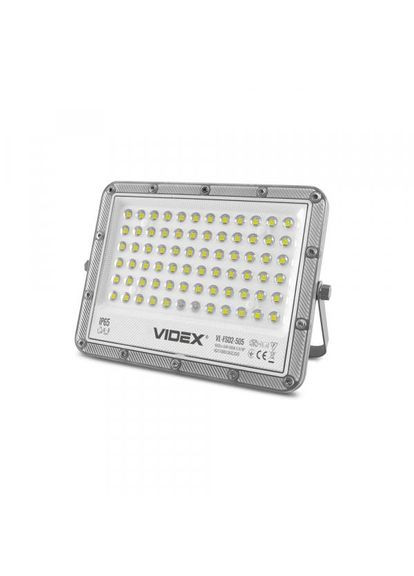 Прожектор на сонячній батареї VLFSO2-505 50 Вт 5000 K (27063) Videx (284417862)
