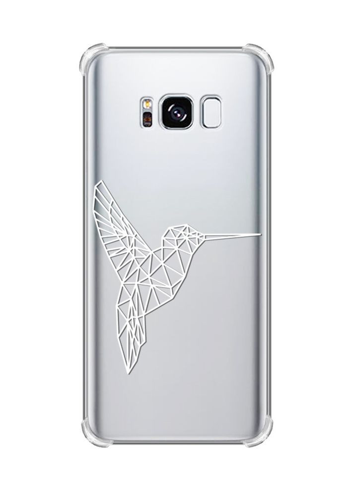 Чохол з потовщеними кутами на Samsung Galaxy S8:: Колібрі (принт 123) Creative (360680431)