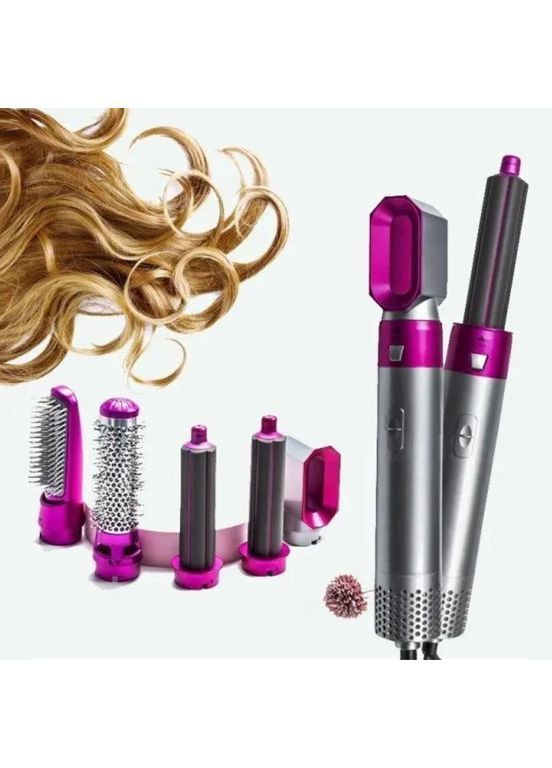 Фен-мультистайлер Hot AIR Styler для укладки волос в кейсе Коричневый (1771627973) No Brand (362575654)
