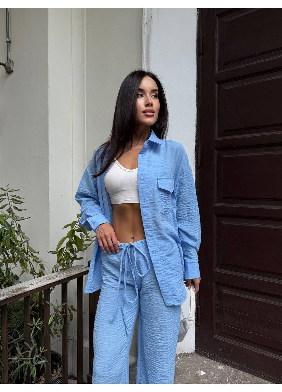 Жіночий літній костюм з льону Бохо Україна (358934254)