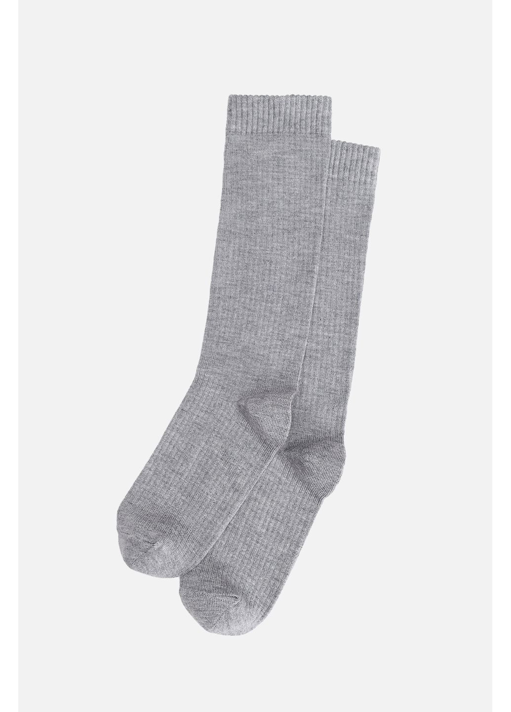 Сірі шкарпетки високі жіночі колір сірий cb-00280742 Yuki (363237020)
