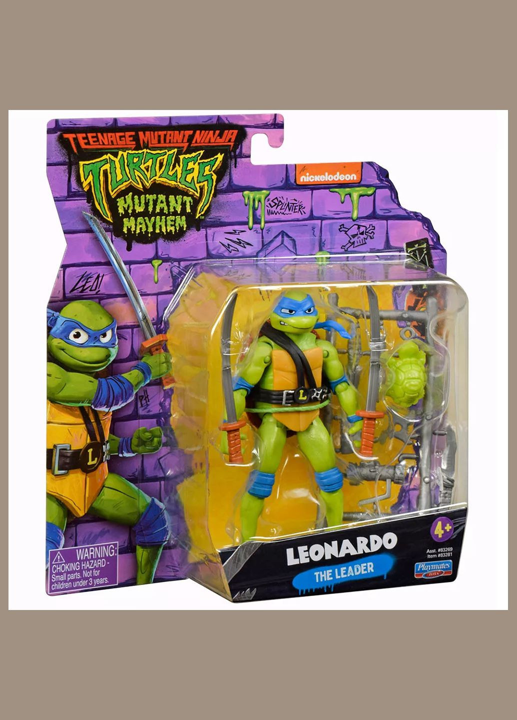 Фігурка Леонардо 11,5 см (83281) TMNT (326805763)