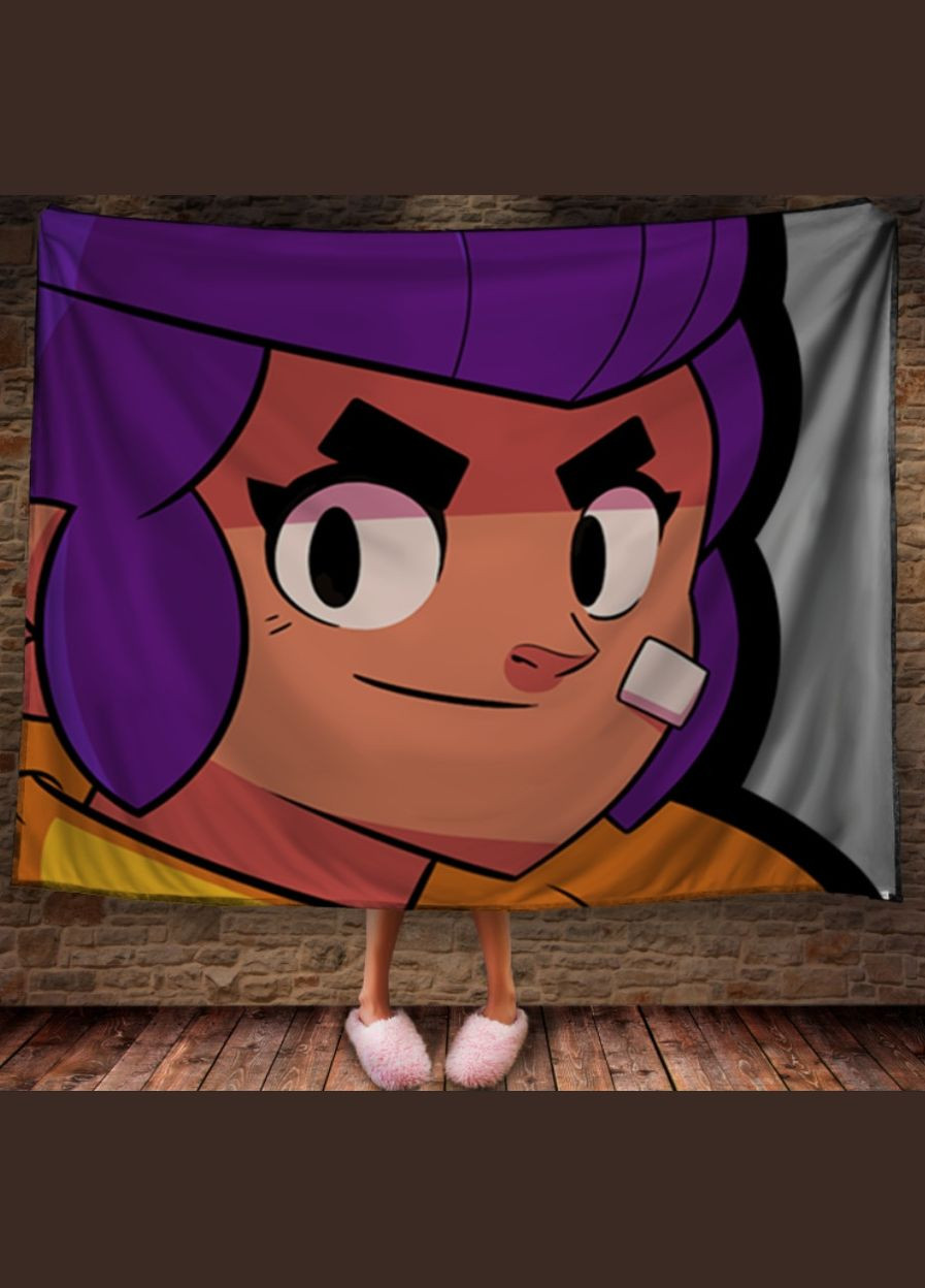 Плед с 3D-принтом на тему Brawl Stars Герои Бравл Старс - Плед с 3D-принтом на тему Brawl Stars Герои Бравл Старс Перша Креативна мануфактура PERFECTUS Плед (301868869)