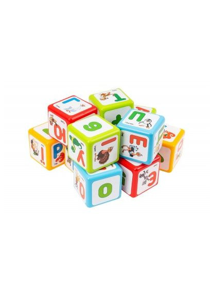 Игрушка кубики "Азбука + арифметика " (8843) ТехноК (293484136)
