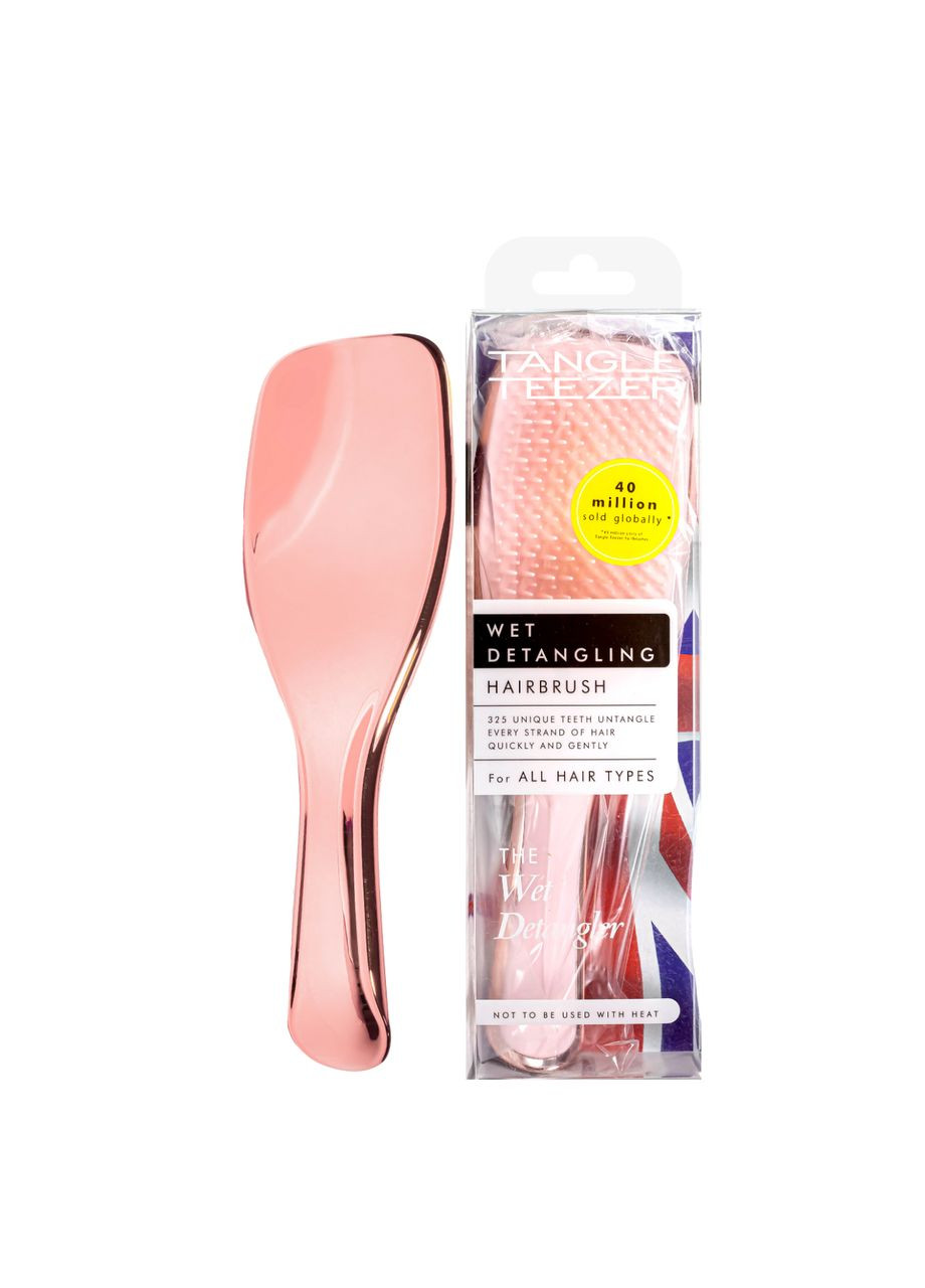 Щітка масажна для мокрого та сплутаного волосся The Wet Detangler LWD-PP-010418 Синя Salon Professional (361377264)