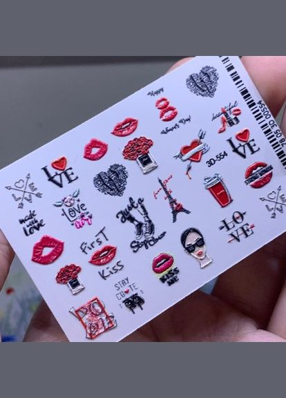 Слайдер 3D для дизайна на ногтях 554 78 05 Fashion Nails (299483662)