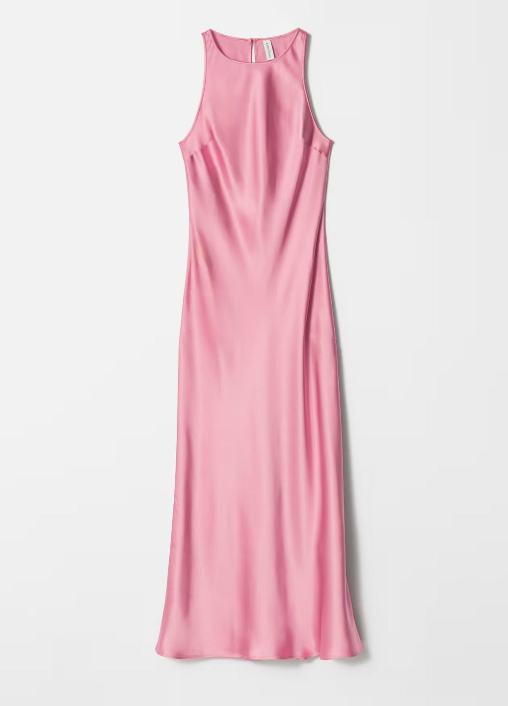 Розовое коктейльное платье & Other Stories однотонное