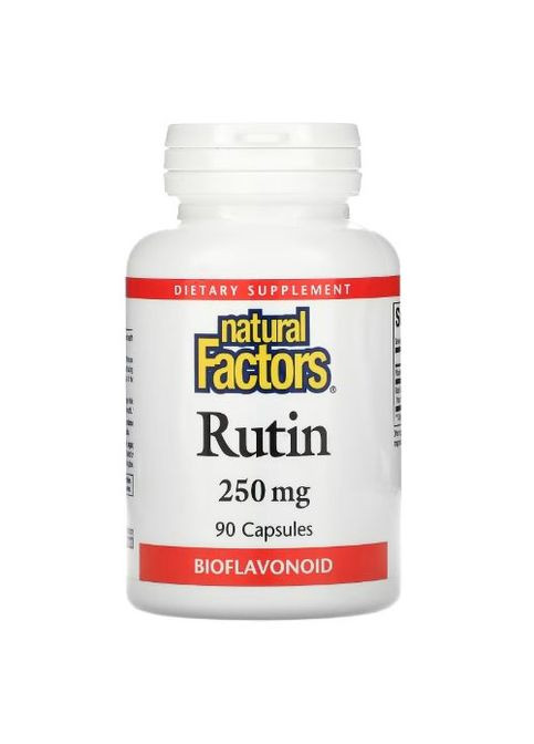 Rutin 250 mg 90 Caps Natural Factors (314533011)