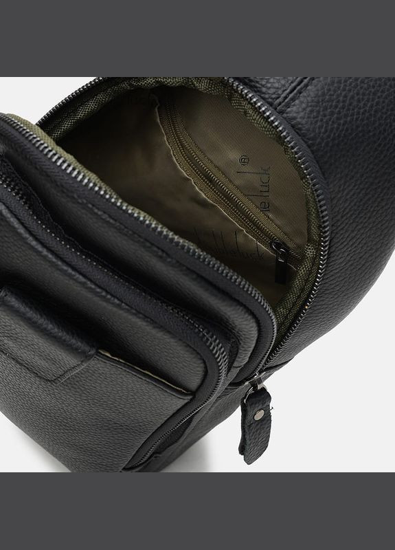 Рюкзак мужской кожаный K14034bl Black Keizer (301871545)