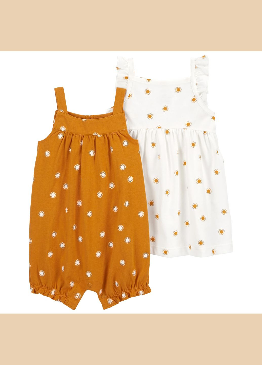 Комплект песочников 2в1 для девочки 69-72 см (1Q509910_) Carter's (303575767)