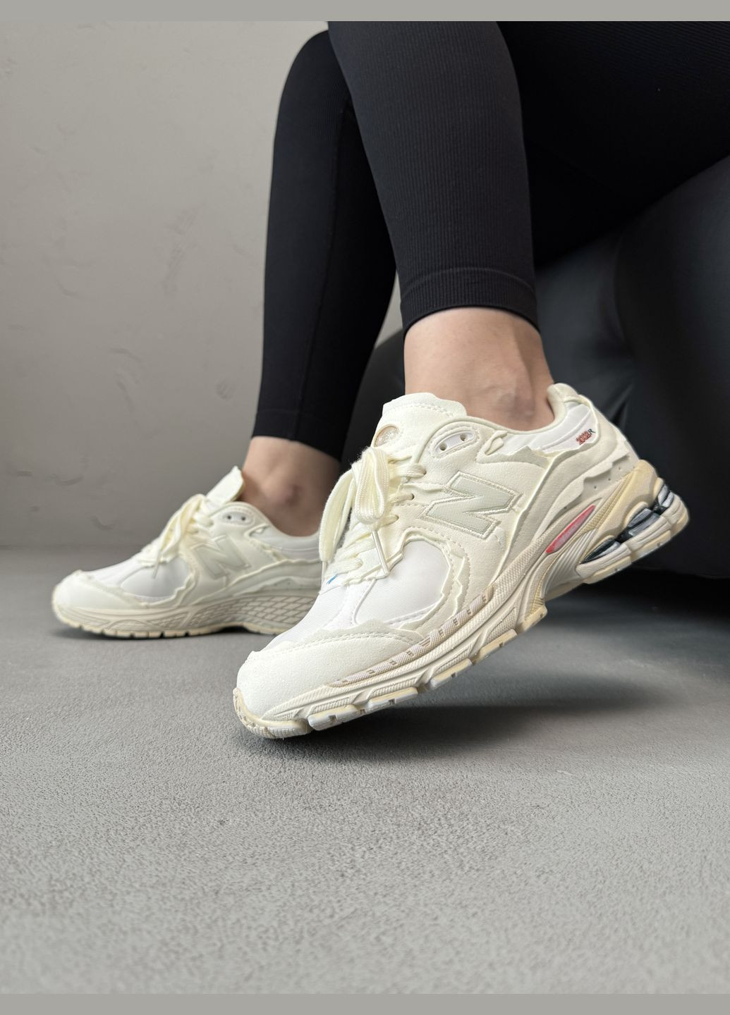 Бежеві Осінні кросівки чоловічі і жіночі new balance 2002r protection pack beige | нью беланс 2002r бежеві No Brand