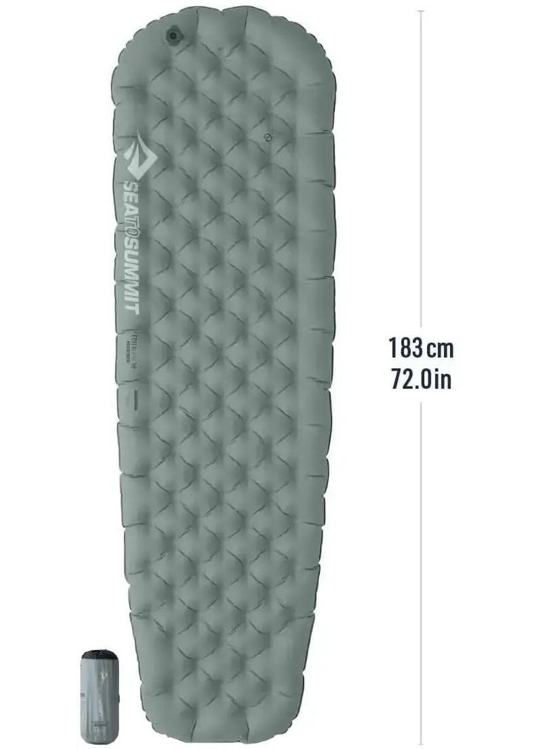 Килимок надувний Regular Dark Gray Sea To Summit Ether Light XR Insulated ASC Mat (331643029)