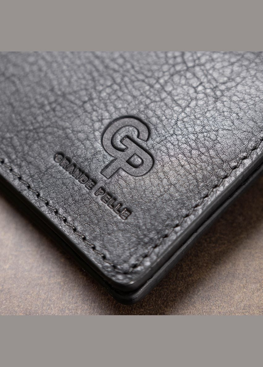 Мужской зажим для денег с монетницей 11548 Grande Pelle (329199102)