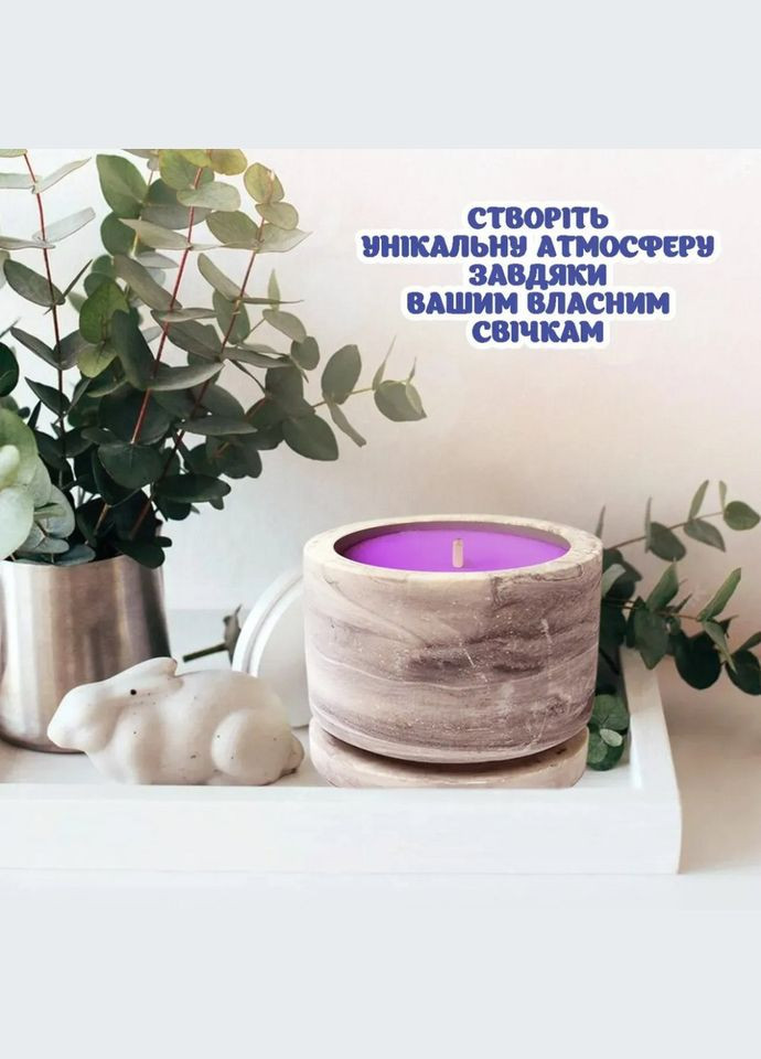 Набір для виготовлення соєвих свічок Maxi SSM-002 в кашпо Alexes (367965502)