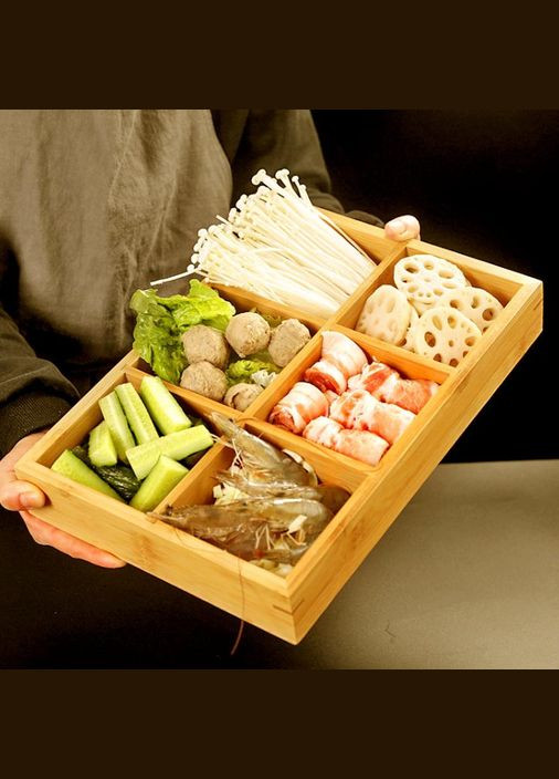 Менажниця з дерева Пекадо каррі (МЕН-003203) No Brand (327868789)