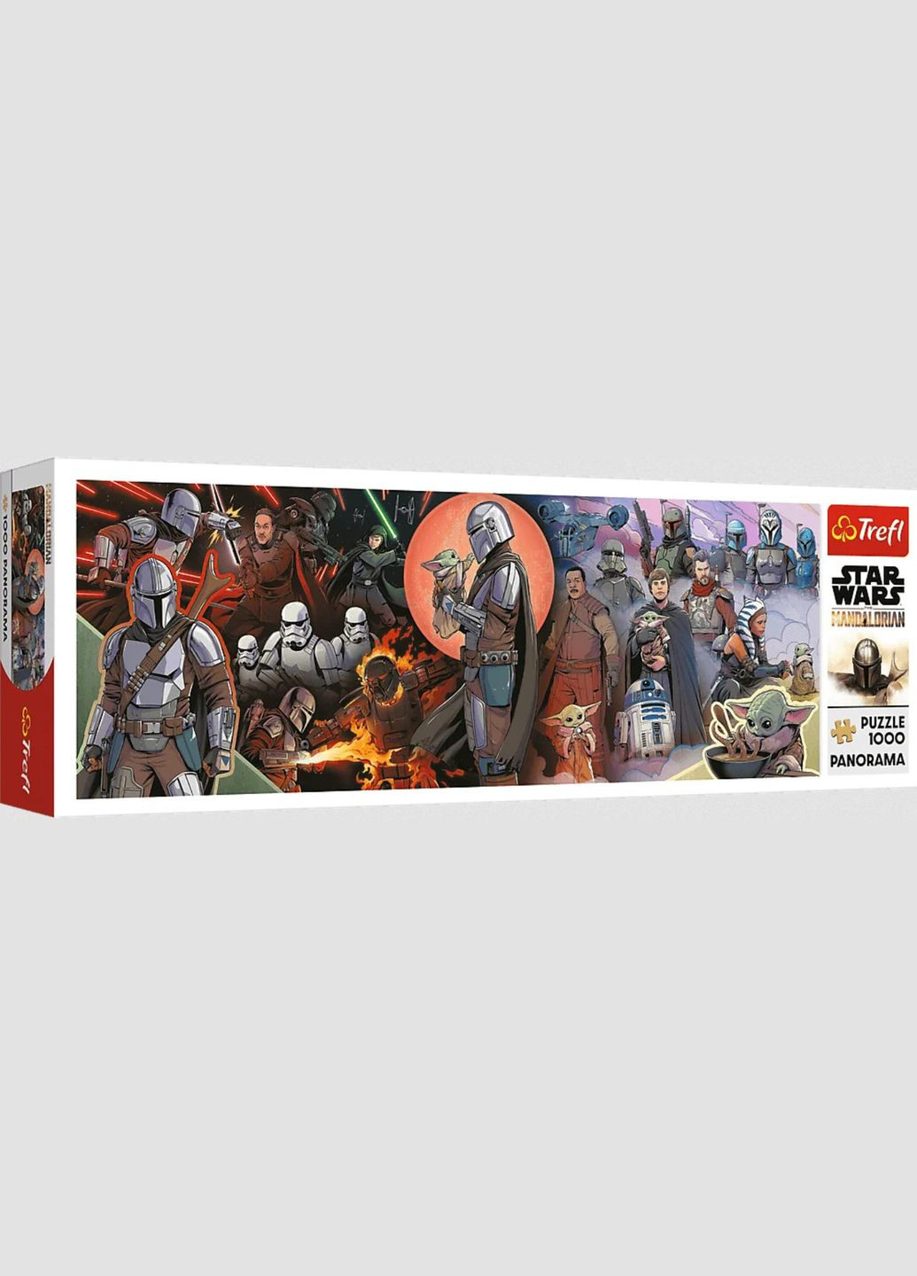 Пазл Пригоди мандалорця Панорама 1000 елементів Trefl (322512412)