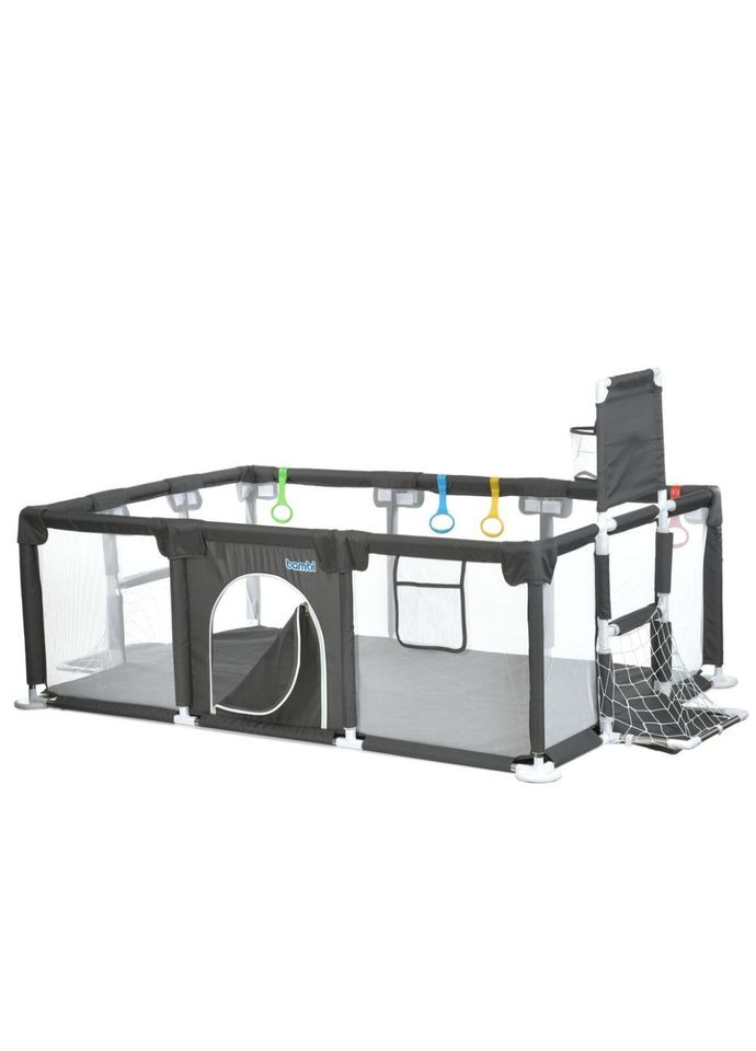 Дитячий манеж MR 1338-G,, з баскетбольним кільцем Bambi (362587390)