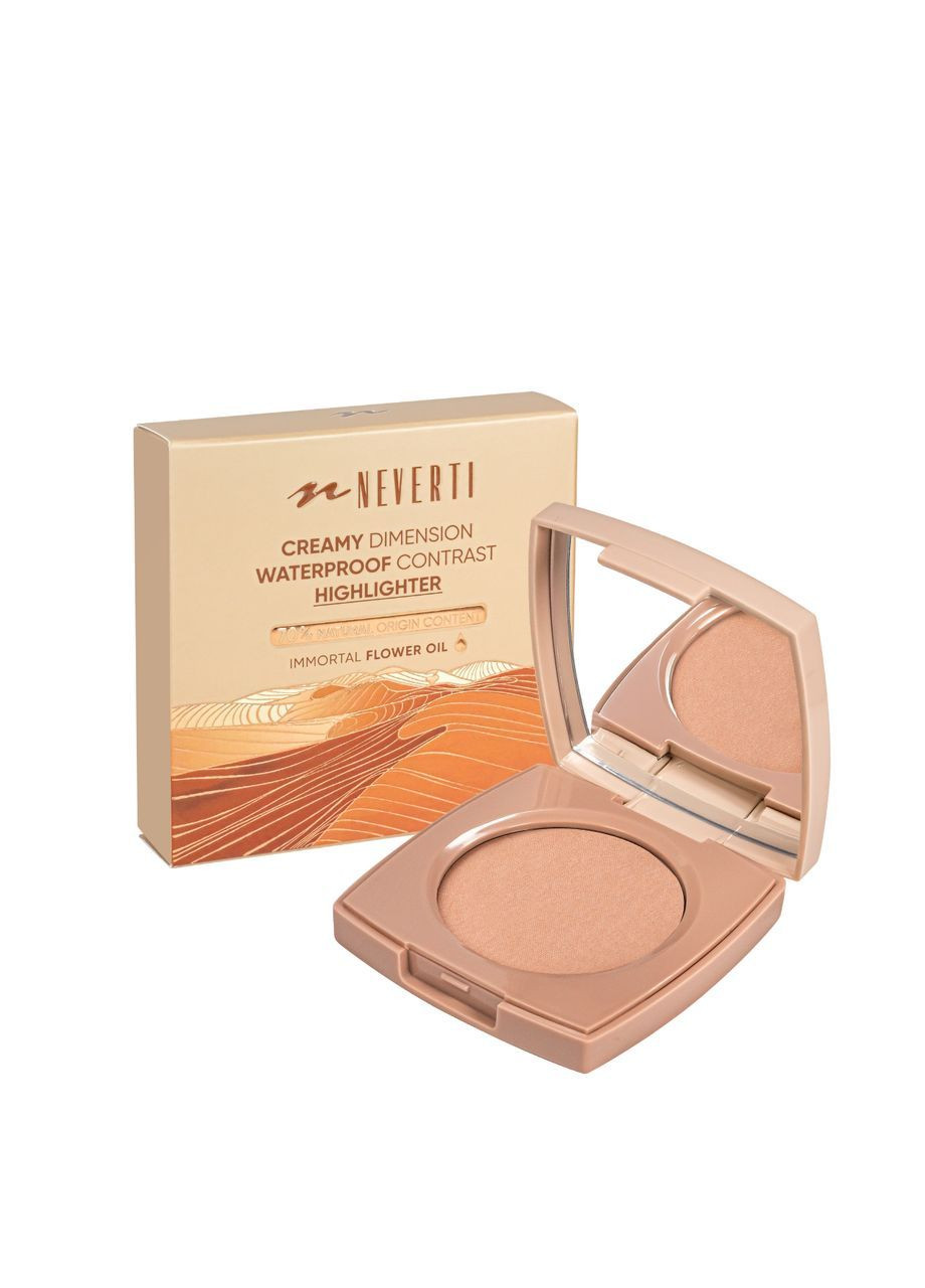 Хайлайтер для лица Creamy Dimension Waterproof Contrast Highliter водостойкий (NP205), 002 Розовый Neverti (371737665)