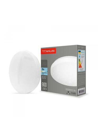 LED светильник настенно-потолочный 12W 5000K Звездное небо Titanum (363977983)