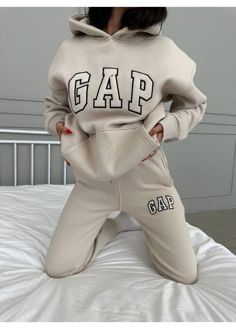 Костюм (худые, брюки), цвет Бежевый. Fashion (361668189)