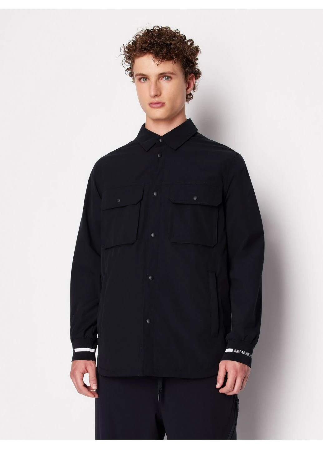 Сорочка повсякденна 8345863 WH4123 Armani Exchange (381514637)