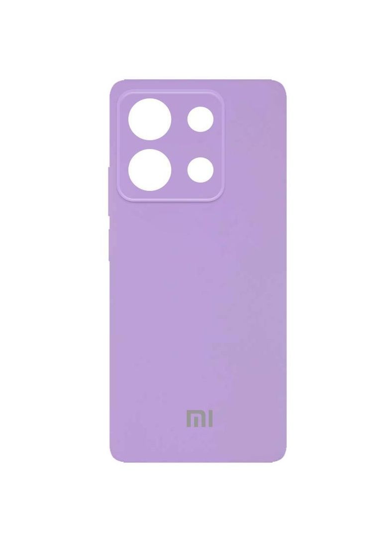 Чехол Silicone Case с закрытым низом и защитой камеры для Xiaomi Redmi Note 13 5G Epik (307905704)