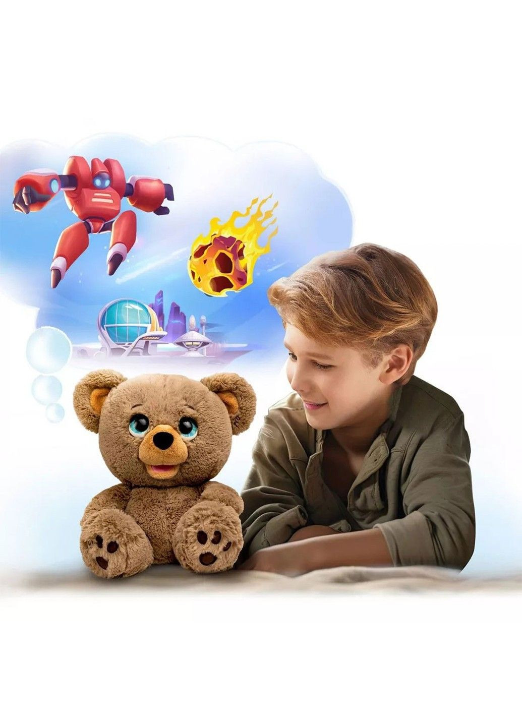 Інтерактивна іграшка – Ведмедик По – творець твоїх історій на основі ШІ Plai (333708028)