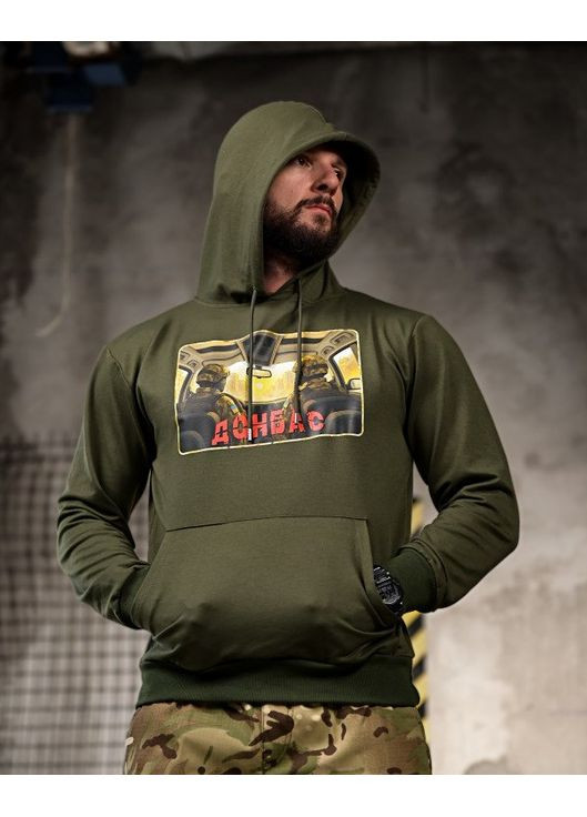 Тактичне чоловіче худі Донбас олива No Brand (360506889)