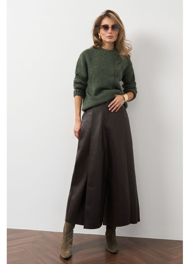 Оливковый (хаки) демисезонный свитер 2829 Bellise