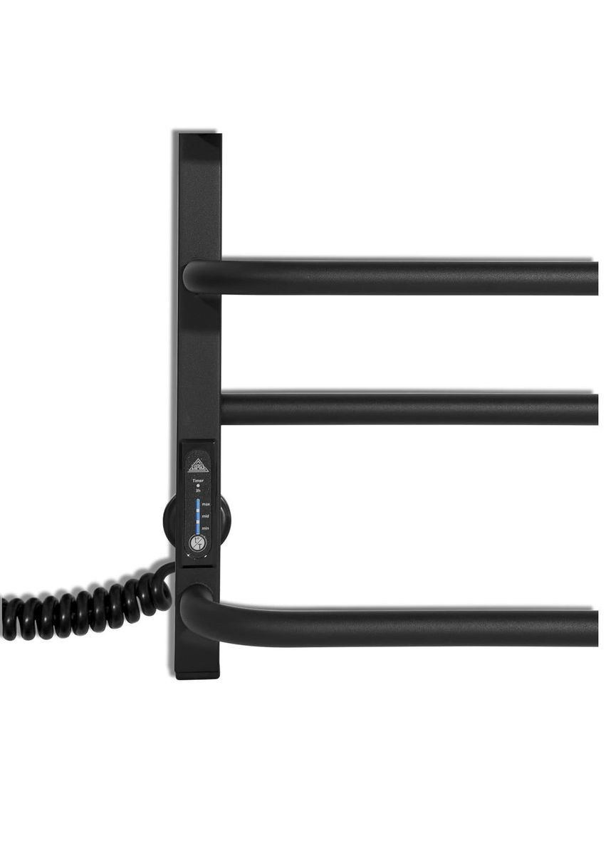 Електричний полотенцесушитель Зебра Комфорт ЧК10 500Х900 Е білий Laris (318681649)