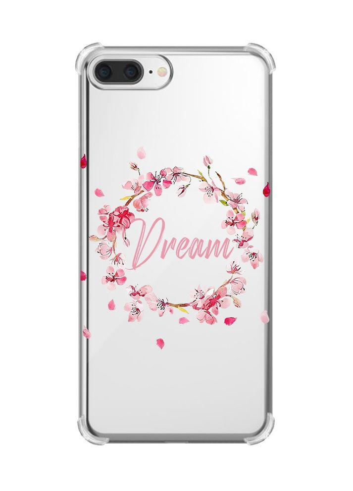 Чехол с утолщёнными углами на iPhone 7 Plus/8 Plus:: Веночек из сакуры (принт 284) Creative (360702268)