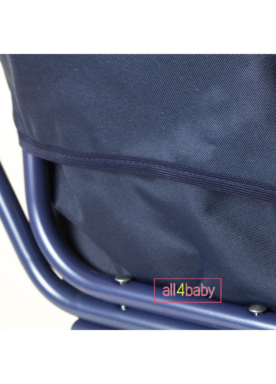 Санки Piccolino с регулируемой ручкой и конвертом Синий Adbor (366028283)