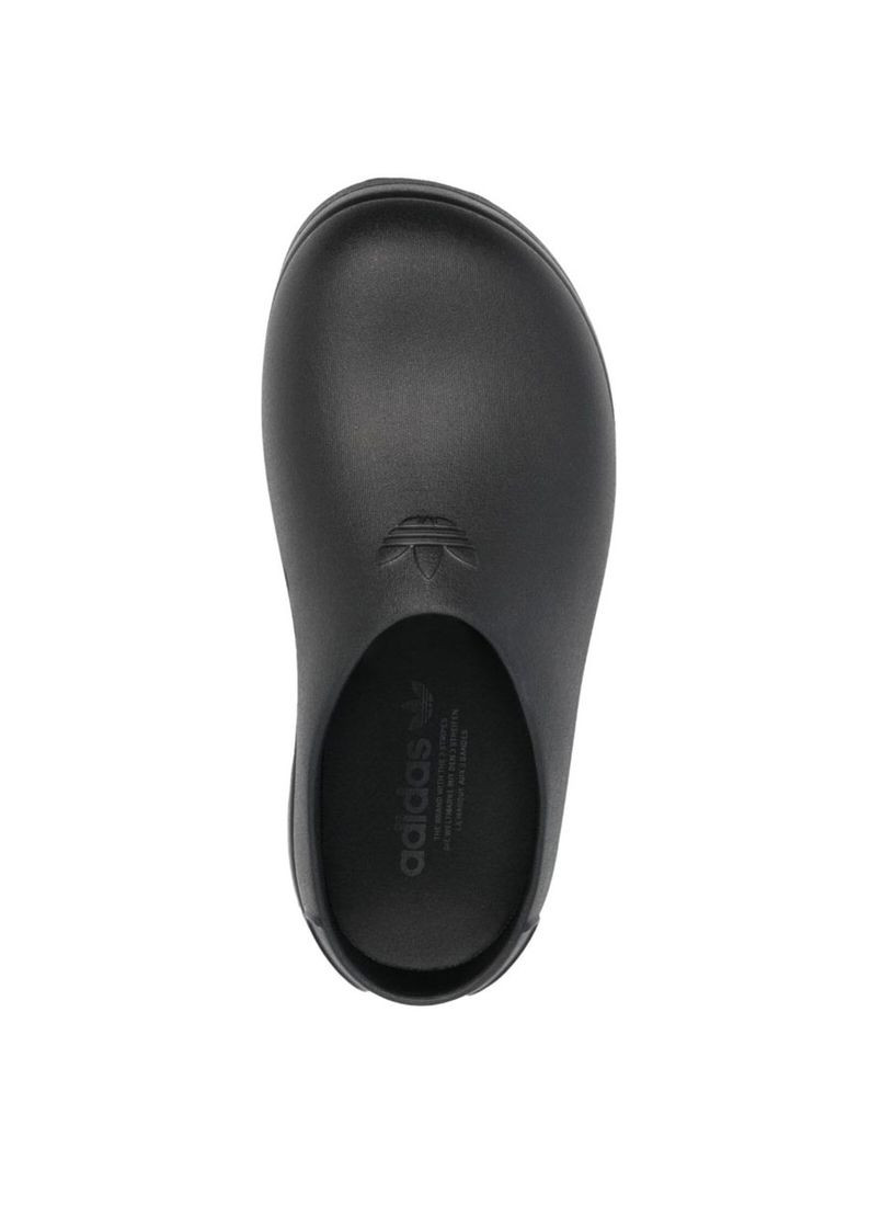 Черные женские шлепанцы ie4626 черный резина adidas