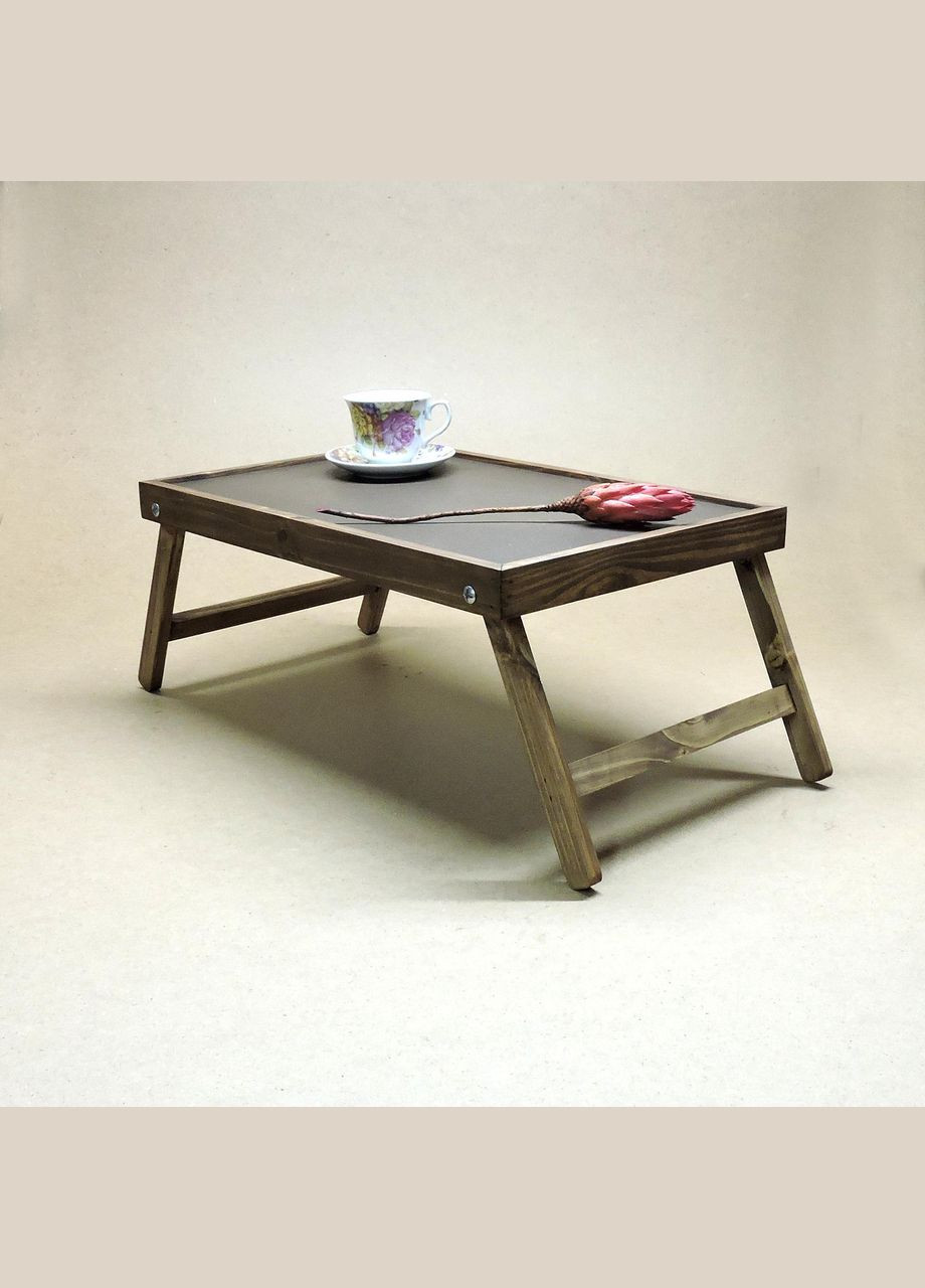 Столик-поднос для завтрака из дерева Мериленд капучино (СТП-000209) No Brand (327867704)