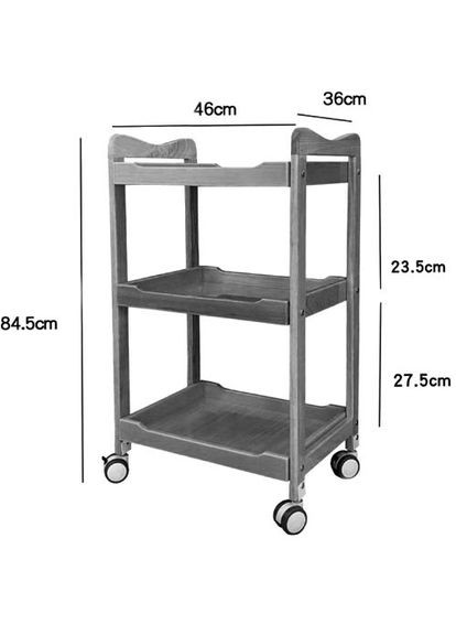 Сервировочный столик из дерева Скаген бланже (ЭТК-000601) No Brand (327848901)