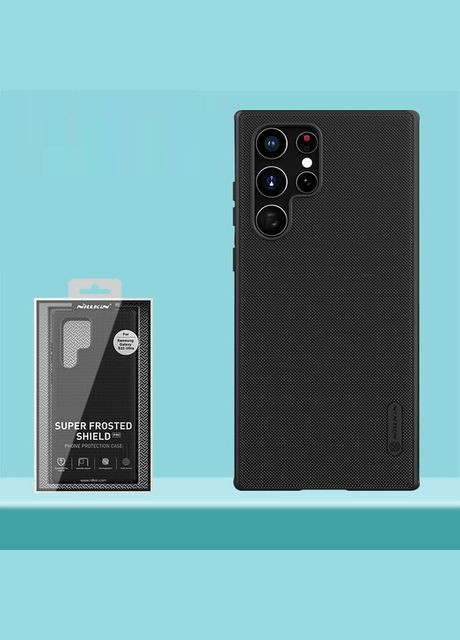 Чохол бампер Super Frosted Shield Pro для Samsung Galaxy S22 Ultra Black Nillkin (324234726)