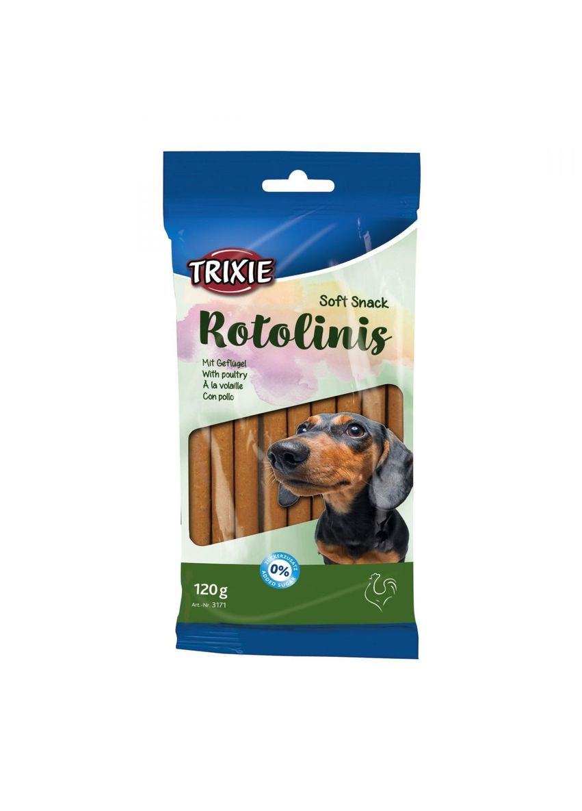 Лакомство для собак Rotolinis 120 г (домашня птиця) Trixie (292257213)