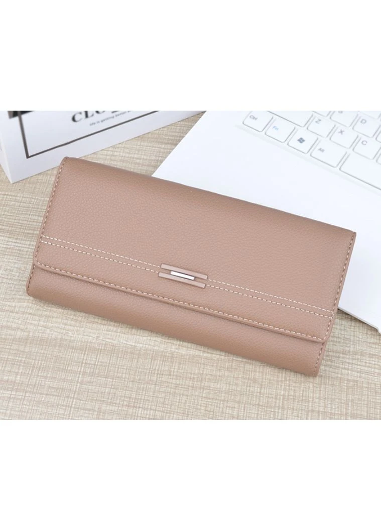 Кошелек клатч женский стильный вместительный классический No Brand (394178678)