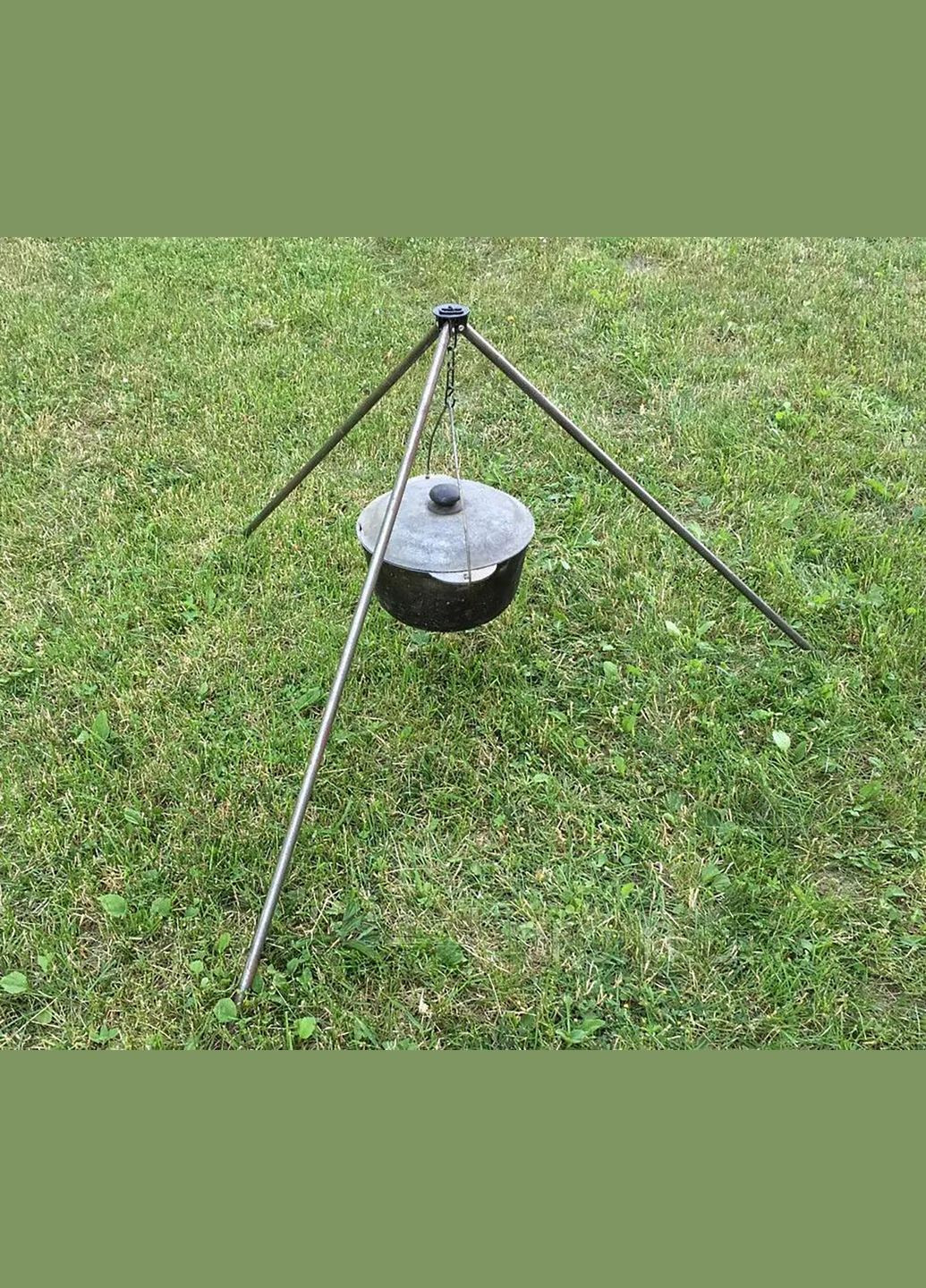 Тринога туристична похідна складана для підвішування казана (85 см) Wood&Steel (297829839)