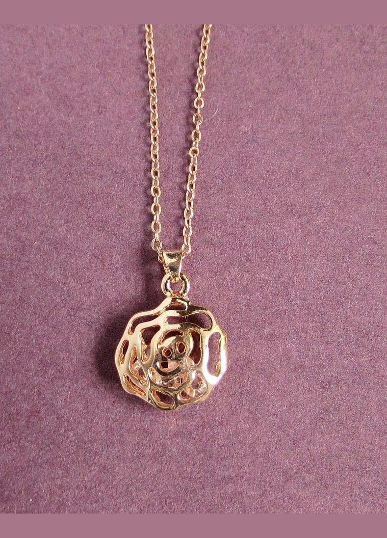 Ювелірна підвіска на ланцюги троянда з кристалами, 8799 Fashion Jewelry (336949735)
