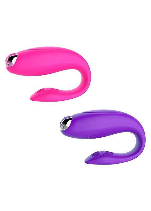 Вибратор для пар G-Sex USB Фуксия No Brand (366892113)