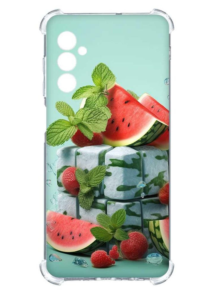 Чехол с утолщёнными углами на Samsung Galaxy A25 (A256):: Арбузная свежесть (принт 338) Creative (360682157)