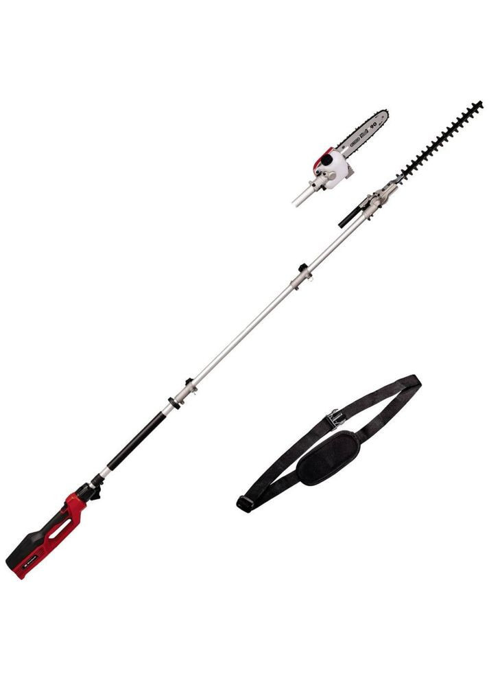 Кусторез высоторез телескопический GC-HC 90/2046 T 900Вт - набор из 2 насадок: кусторез 460мм и пилочка 200мм 6.1кг Einhell (315502626)