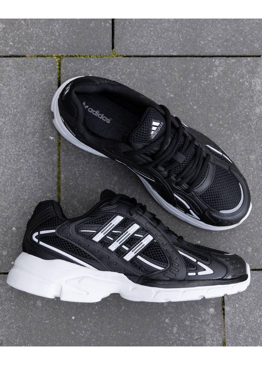КРОСІВКИ ЖІНОЧІ ADIDAS RESPONCE BLACK WHITE АДІДАС РЕСПОНС No Brand чорні демісезони (367177627)