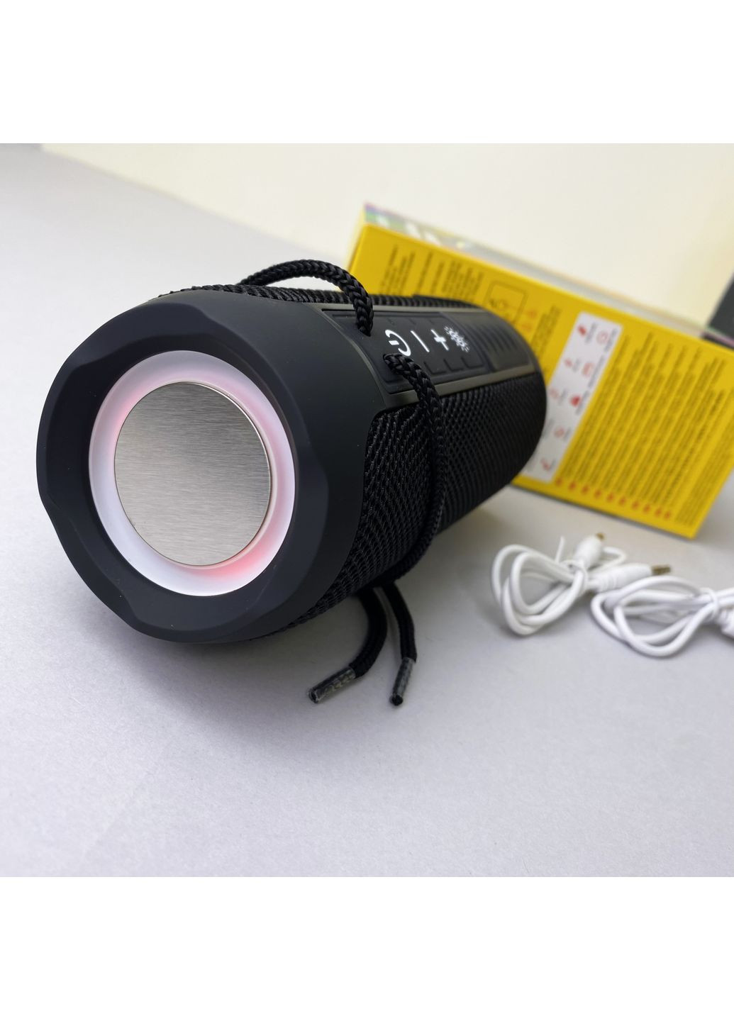 Беспроводная колонка черная блютуз колонка для музыки с FM приемником и громкой связью Borofone (372459644)