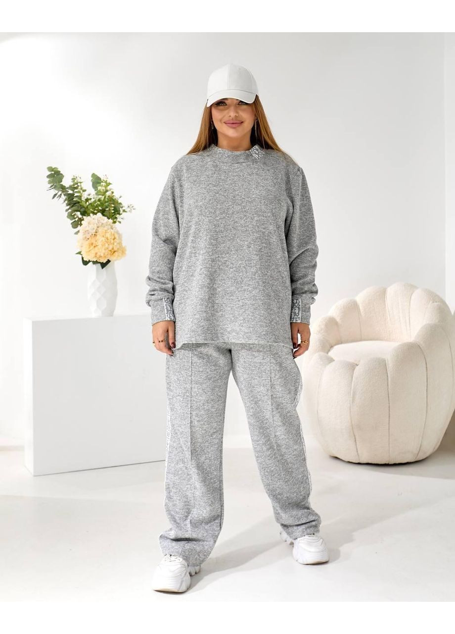 Теплый костюм-двойка с брюками из ангоры на флисе Sofia 306 (365752607)