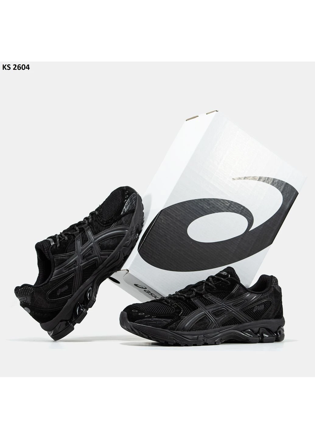 Черные летние кроссовки asics gel-nimbus 10.1 black асикс гель нимбус No Brand